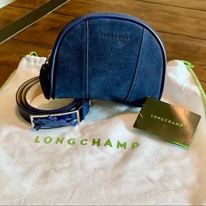 NWOT Longchamp cowhide belt bag fanny pack with adjustable belt NEVER WORN